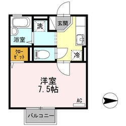 セジュールＹＣの物件間取画像